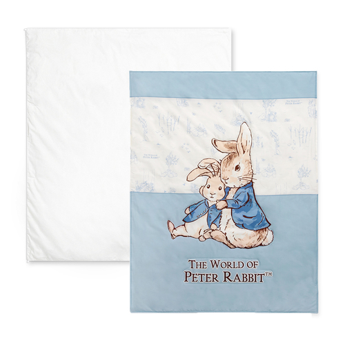 特級手工蠶絲被胎+夢境比得兔冬夏兩用被 105x135cm