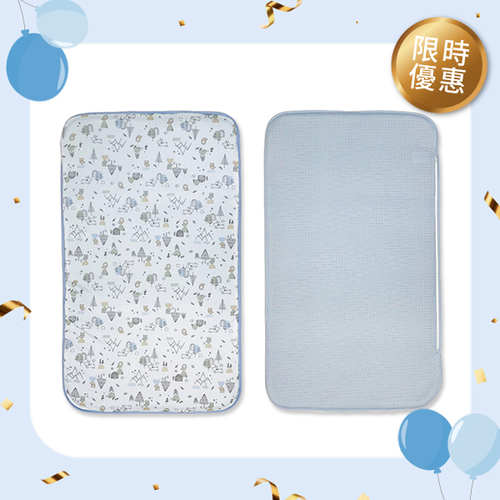 彩繪床邊床透氣床墊 52×89×2.5cm