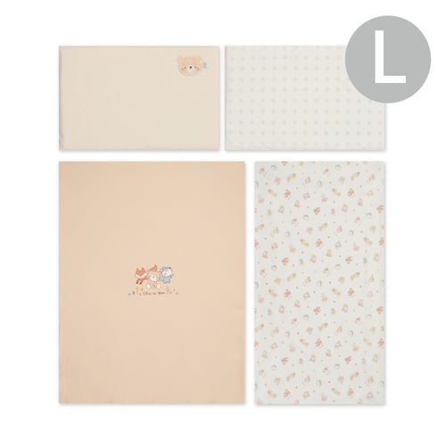 有機棉四件式床組/寢具組-L