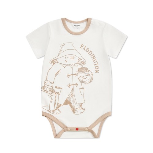 悠活柏靈頓短袖側開包屁衣 (冰紗布)