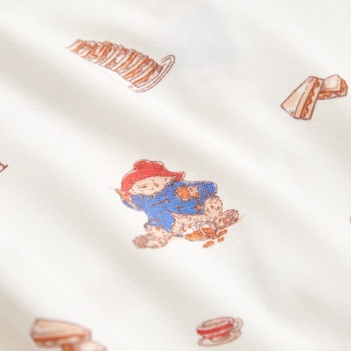 悠活柏靈頓短袖前開包屁衣 (冰紗布)