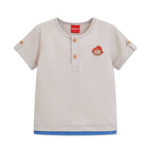 柏靈頓之旅反摺袖上衣