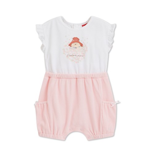 柏靈頓之旅荷葉邊袖兔裝 (吸濕排汗+抗UV)