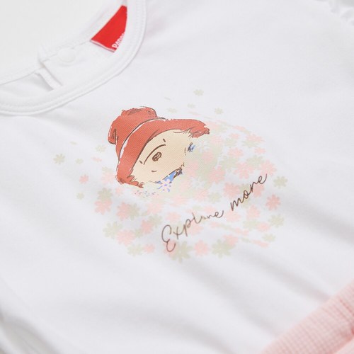 柏靈頓之旅荷葉邊袖兔裝 (吸濕排汗+抗UV)