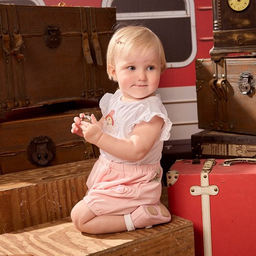 柏靈頓之旅荷葉邊袖兔裝 (吸濕排汗+抗UV)