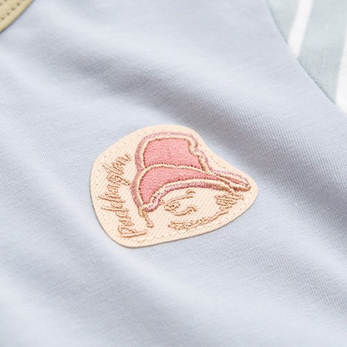 柏靈頓休閒短袖側開兔裝(針織布)