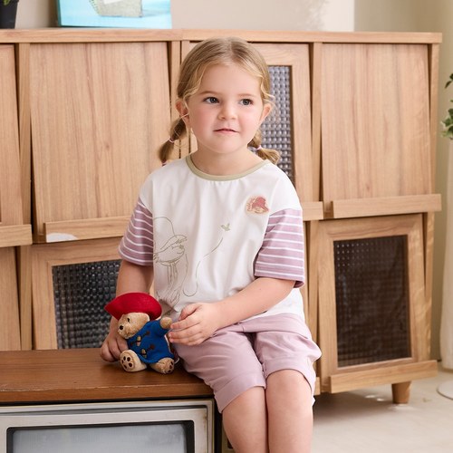 柏靈頓休閒圓領上衣(針織布)