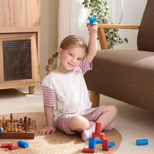 柏靈頓休閒圓領上衣(針織布)