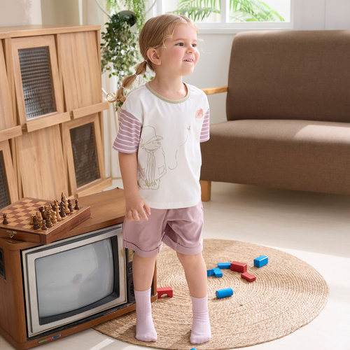 柏靈頓休閒五分褲(針織布)