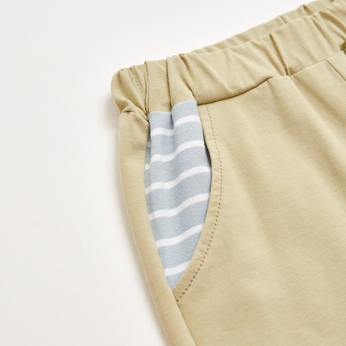 柏靈頓休閒五分褲(針織布)