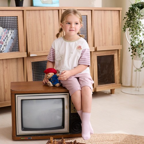 柏靈頓休閒五分褲(針織布)