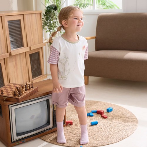 柏靈頓休閒五分褲(針織布)