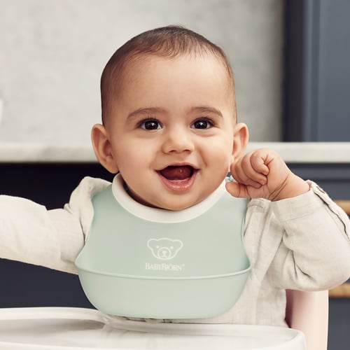 BabyBjörn 寶寶軟膠圍兜2入組 (3色選擇)