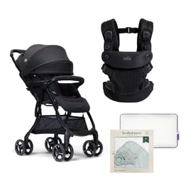 【萬元組合】savvy™ air 四合一嬰兒揹帶+fluri™ drift 橫輕巧x磁吸扣手推車