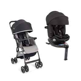 【萬元組合】i-Spin Grow™ FX 0-7歲旋轉型汽座+Fluri™ 輕便手推車