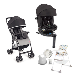 【萬元組合】i-Spin Grow™ FX 0-7歲旋轉型汽座+Fluri™ 輕便手推車