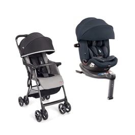 【萬元組合】i-Spin Grow™ FX 0-7歲旋轉型汽座+Fluri™ 輕便手推車