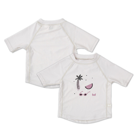 (預購商品)嬰幼兒抗UV短袖游泳上衣 (1-2Y)，預計8/10陸續出貨