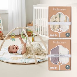 【網路限定】竹纖維紗布包巾2件組禮盒 120x120cm