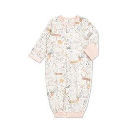 小熊牧場長袍妙妙裝 (天絲洞感緹花布)