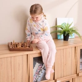 萌貓樂園長褲 (彈性布)