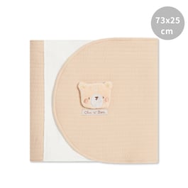 有機棉靜音魔鬼氈小熊大肚圍 73x25cm