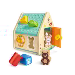 德國Hape 動物形狀分類屋