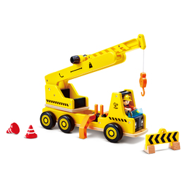 德國Hape 擎天巨臂移動起重車