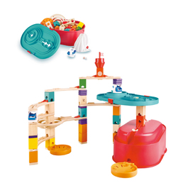 【網路限定】德國Hape 跨得瑞拉螺旋軌道遊戲收納組