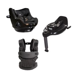 【超值組合】i-Base™ Encore 旋轉型底座+i-Harbour™ 0-4歲旋轉型汽座+savvy™ air 四合一嬰兒揹帶