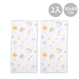 【網路限定】比得兔天絲紗布澡巾2入 30x60cm