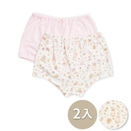 花仙子女童平口褲-2入 (銀離子抗菌內襠)