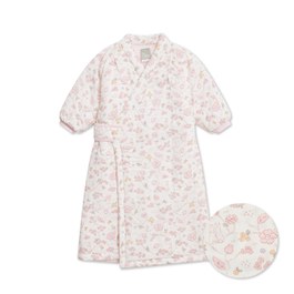 花徑小兔天絲鋪棉和服(天絲棉)