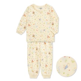 田園比得圓領冷氣衫套裝 (水晶紗)