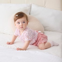 採花趣短褲 (竹節彈性布)