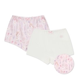 採花趣女童平口褲-2入 (銀離子抗菌內襠)