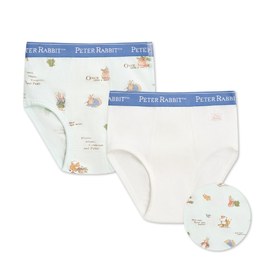 比得物語男童三角褲-2入 (銀離子抗菌內襠)