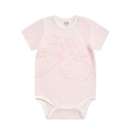 春日比得短袖側開包屁衣 (冰紗布)