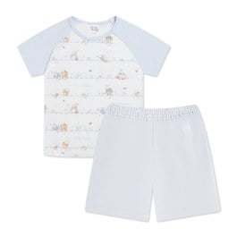 春日比得短袖圓領套裝 (冰紗布)