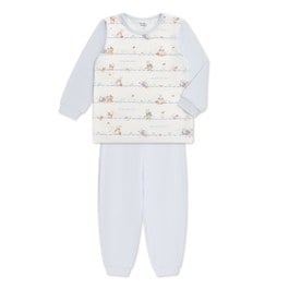 春日比得圓領冷氣衫套裝 (冰紗布)