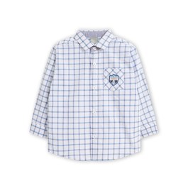 悠遊比得格紋純棉襯衫