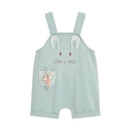 清新比得造型兔耳朵吊帶褲