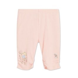 小香兔繽紛花刺繡五分褲