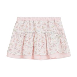 花語比得花瓣刺繡層次褲裙