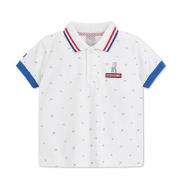 帥氣比得休閒風三色刺繡POLO衫 (吸濕排汗+抗UV)