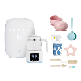 【哺育超值組】高效智能紫外線消毒鍋烘乾機+智能恆溫調乳器