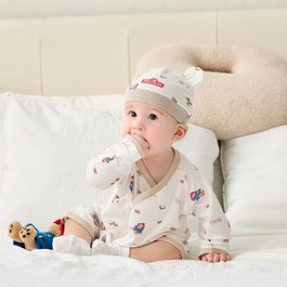 悠活柏靈頓肚衣蝴蝶兔裝 (冰紗布)