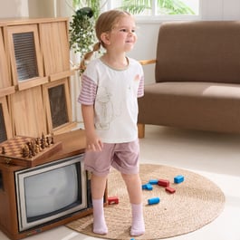 柏靈頓休閒五分褲(針織布)