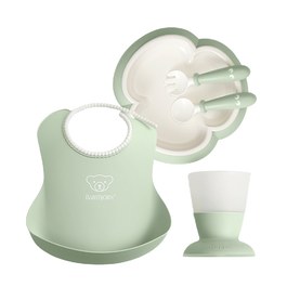 BABYBJÖRN 圍兜餐具禮盒 (5色選擇)