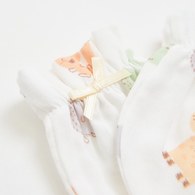 森林同樂會竹纖雙層紗布手套 2雙